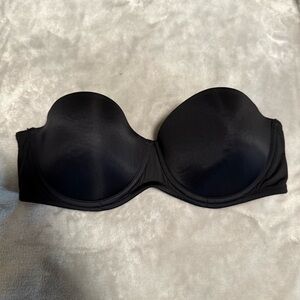 Calvin Klein Strapless, T-Shirt, Push-Up Bra,‎ Black (001), 36B QP1137